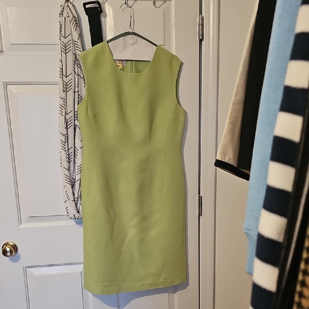 Talbots Light Green Midi Dress